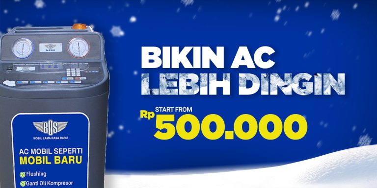 Paket Maintenance AC Mobil di Bengkel BOS bikin AC Jadi Lebih Dingin!