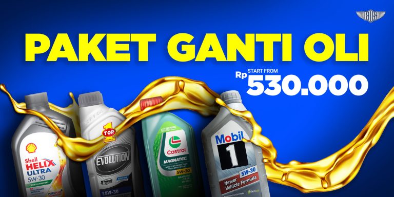 Promo Ganti Oli di Bengkel BOS