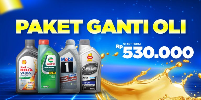 Promo Ganti Oli di Bengkel BOS
