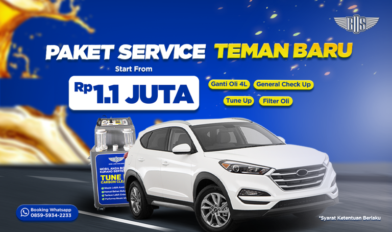 Paket Servis Teman Baru Bengkel BOS