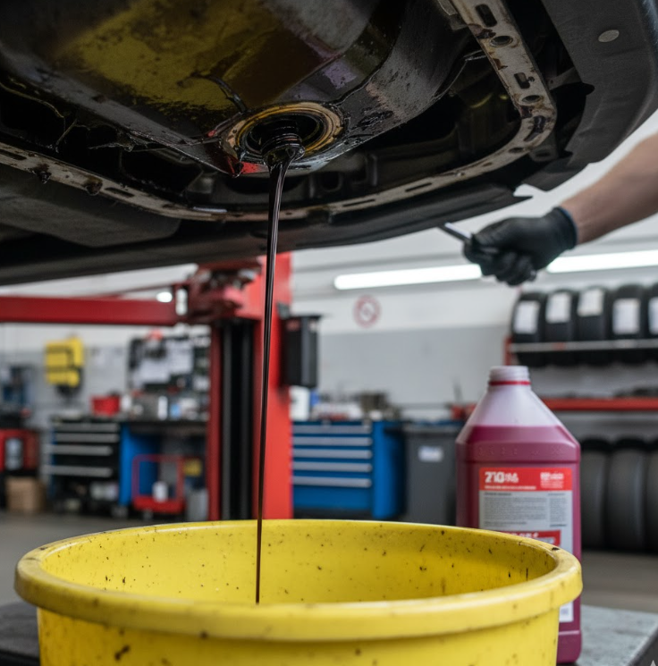 Ciri Oli Transmisi Mobil Harus Diganti