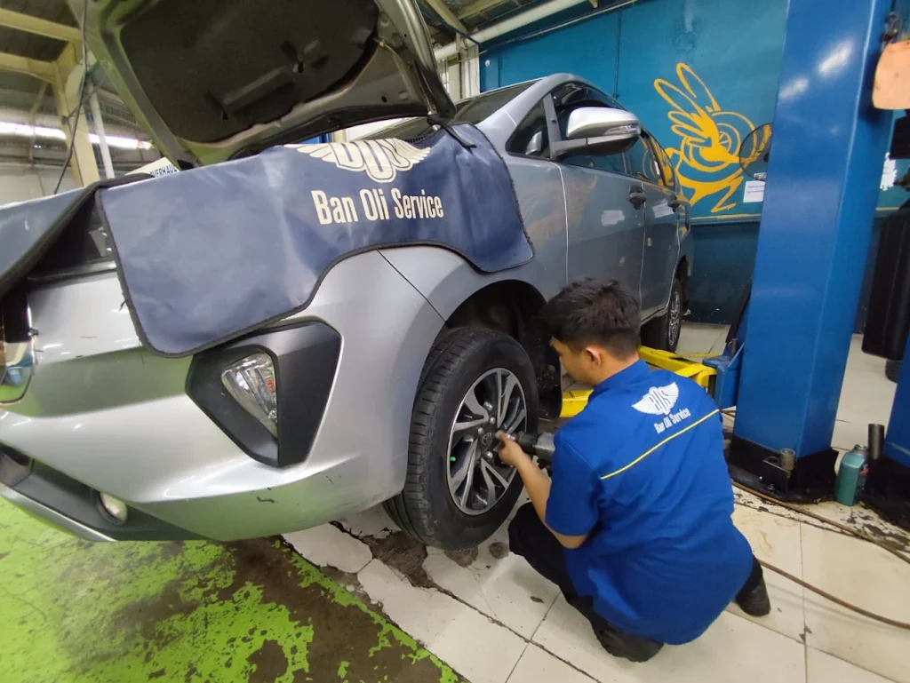 bengkel ban mobil